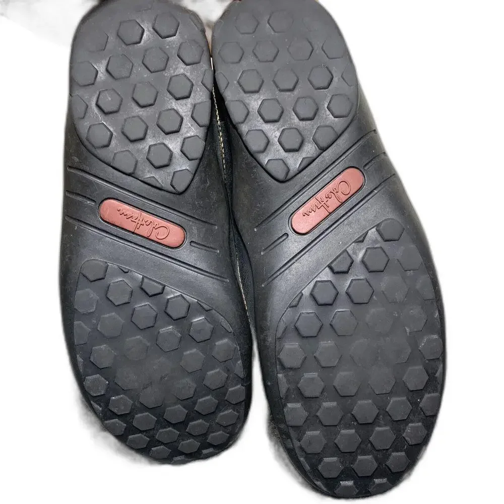 Cole Haan C03557 Tucker Venetian Men Black Driving Leather Slip On Size 8W - Picture 7 of 10